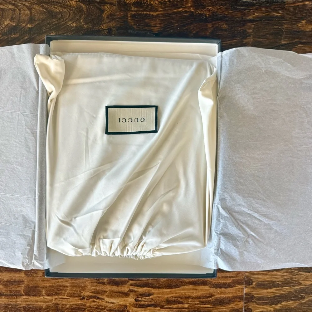 Authentic Gucci Black Embossed Tablet Sleeve - (NWT)